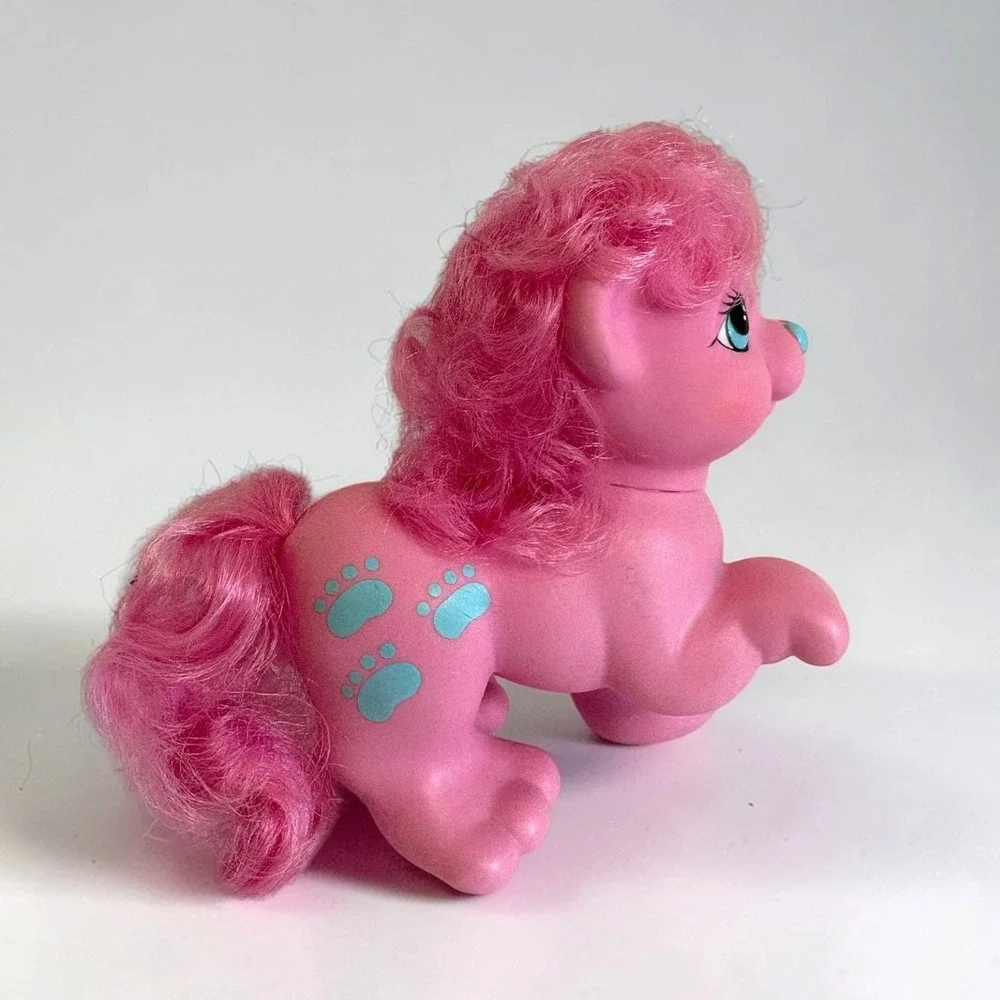 Vintage‎ 1987 Hasbro My Little Pony Friends Kingsley the Lion Pink Figure G1 Toy